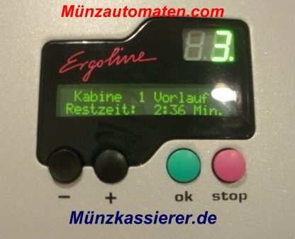 Ergoline MCS VI MCS 6 Münzkassierer m. Masterkarte MASTER-CARD